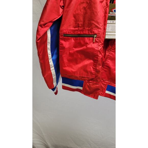 VTG RARE NWT HONDA RACING REVERSIBLE FULL ZIP JACKET SIZE XL - Picture 10 of 16